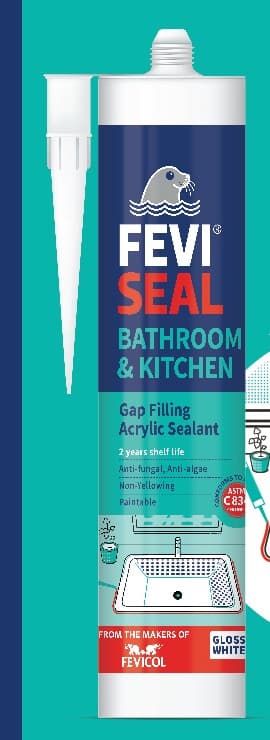 Fevicol Feviseal Acrylic Sealant Bathroom & Kitchen